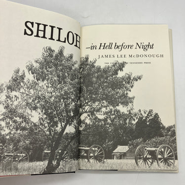 Shiloh - In Hell Before Night (1987) James Lee McDonough Cloth HC DJ Very Good