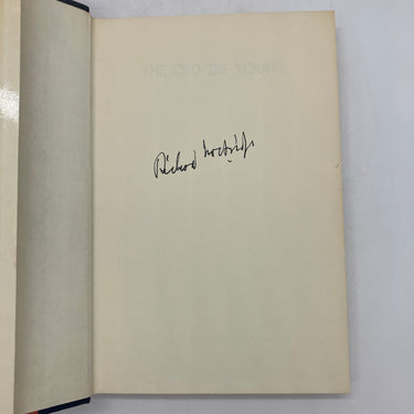 Signed First Edition The Old Die Young 1980 Richard Lockridge Hardcover DJ Good