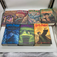 Complete Harry Potter 1-7 Hardcover Book Set JK Rowling Scholastic Dust Jackets