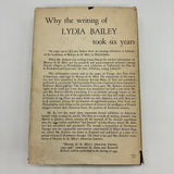 First Edition Lydia Bailey (1947) Kenneth Roberts Hardcover Dust Jacket Good