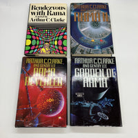 Rama Complete Series 1973-94 Arthur C Clarke 4 Set BCE Book Club Edition HC Good