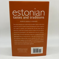 Estonian Tastes and Traditions 2008 Karin Karner Hardcover Dust Jacket Like New