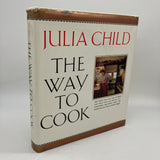 Signed Julia Child The Way To Cook (1989) Hardcover Dust Jacket Poor Condition