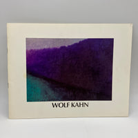 Signed Wolf Kahn Exhibition Catalog 1991-92 New Landscapes Paintings and Pastels