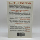 Calculus Made Easy 1998 Silvanus Thompson Martin Gardner Hardcover DJ Very Good