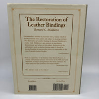 The Restoration of Leather Bindings 3rd Edition (1998) Bernard Middleton HC Good