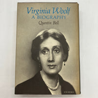 Virginia Woolf: A Biography (1972) Quentin Bell Hardcover Dust Jacket Good