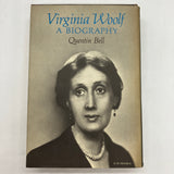 Virginia Woolf: A Biography (1972) Quentin Bell Hardcover Dust Jacket Good