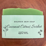 Coconut Citrus Sorbet Goat Milk Handmade Soap