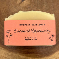 All Natural Coconut Rosemary Handmade Soap