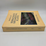 Manual of Herbaceous Ornamental Plants 4th Ed. 1994 Steven Still Paperback Good