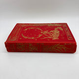 The Crimson Fairy Book (1929) Andrew Lang Crown Edition HC 8 Color Plates Good