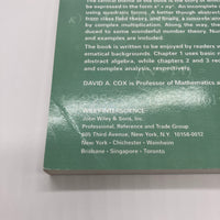 Primes of the Form x2+ny2: Fermat Class Field Theory (1989) David Cox Very Good