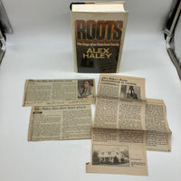 Signed Alex Haley Roots: The Saga of an American Family (1976) Hardcover Fine