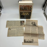 Signed Alex Haley Roots: The Saga of an American Family (1976) Hardcover Fine