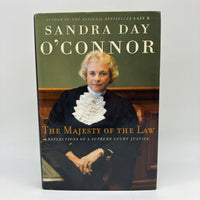 Signed Sandra Day O'Connor The Majesty of the Law 2003 HC DJ Good First Edition