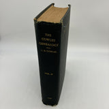 Signed & Notated The Cowles Genealogy Vol II (1929) Col. Calvin Duvall Cowles HC