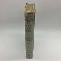 The Bridge of San Luis Rey (1928) Thornton Wilder Illustrated Hardcover DJ Good