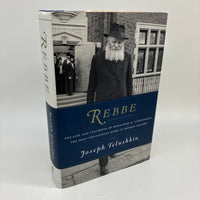 Signed Joseph Telushkin Rebbe (2014) Menachem Schneerson Rabbi Biography HC Good