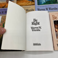 7 Lot of Warren Wiersbe Be Series Paperback Bible Study Commentaries