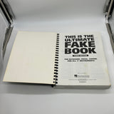 Ultimate Fake Book C Instruments 1200 Songs Hal Leonard 3rd Edition Plastic Comb