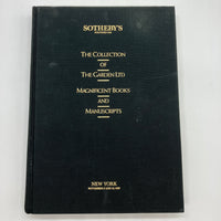 Collection of Garden Ltd Magnificent Books & Manuscripts 1989 Sothebys w Results