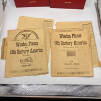 Signed Wooden Planes in 19th Century America Vol 1 & 2 Kenneth Roberts w Inserts