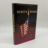 Signed Dirty Work Larry Brown with Letter to Reviewer 1989 First Edition HC Good