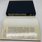 Dictionary of Tools in Woodworking 1700-1970 (1986) RA Salaman Hardcover DJ Good