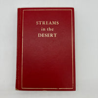 Streams in the Desert (1950) Mrs. Chas Cowman Devotional Hardcover Slipcase Good