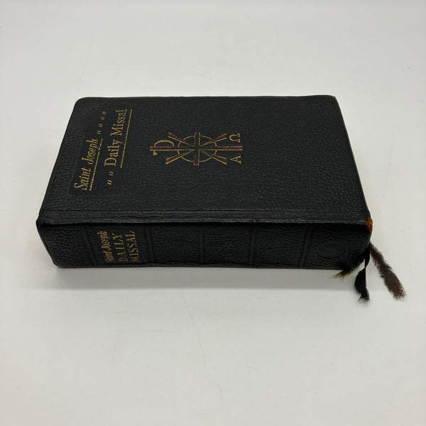 Saint Joseph Daily Missal 1963 Hugo Hoever Revised Ed w Bonded Leather –  Old Al's Books