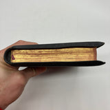 1938 Oxford KJV Bible Cyclopedic Concordance Red Letter Leather SS Teachers Ed.