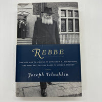 Signed Joseph Telushkin Rebbe (2014) Menachem Schneerson Rabbi Biography HC Good