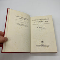 Phenomenology of Perception (1970) M. Merleau-Ponty Hardcover Acceptable