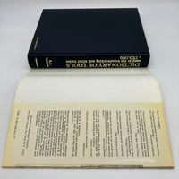 Dictionary of Tools in Woodworking 1700-1970 (1986) RA Salaman Hardcover DJ Good