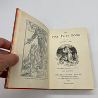 The Pink Fairy Book (1913) Andrew Lang UK Hardcover Numerous Illustrations Good