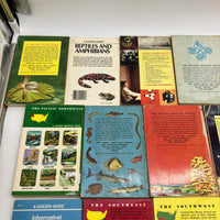 21 Lot Golden Nature Guide Vintage PB Illustrated Science Books 1950s 60s 80s