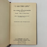 I Am The Life (1948) Murdo MacDonald-Bayne Christian Spirituality HC 1st Ed. Good