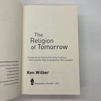 The Religion of Tomorrow 2017 Ken Wilber 1st Ed Hardcover Dust Jacket Acceptable