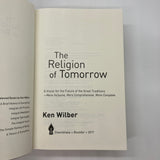 The Religion of Tomorrow 2017 Ken Wilber 1st Ed Hardcover Dust Jacket Acceptable