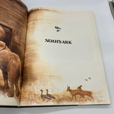 Noah's Ark 1986 Rien Poortvliet Large Hardcover Dust Jacket Biblical lllustrated