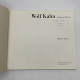 Signed Wolf Kahn Landscape Painter (1981) Martica Sawin First Edition PB Good