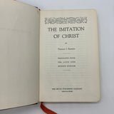 The Imitation of Christ (1940) Thomas Kempis Nice Devotional Bonded Leather Good