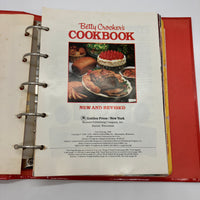 Betty Crockers Cookbook 5 Ring Binder 1986 Golden Press Tabs Good First Printing