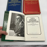 Yes Prime Minister Diaries of James Hacker Vols 1 2 & Complete Lynn Jay 3 HC Set