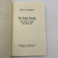 The Robot Novels (1957) Isaac Asimov BCE Book Club Edition Hardcover DJ Good