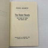 The Robot Novels (1957) Isaac Asimov BCE Book Club Edition Hardcover DJ Good