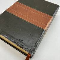 ESV Study Bible Trutone ForestTan Trail Design 2008 Crossway Imitation Leather