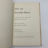 ESP And Personality Patterns 1964 Gertrude Schmeidler R.A. McConnell HC DJ Good