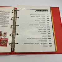 Betty Crockers Cookbook 5 Ring Binder 1986 Golden Press Tabs Good First Printing